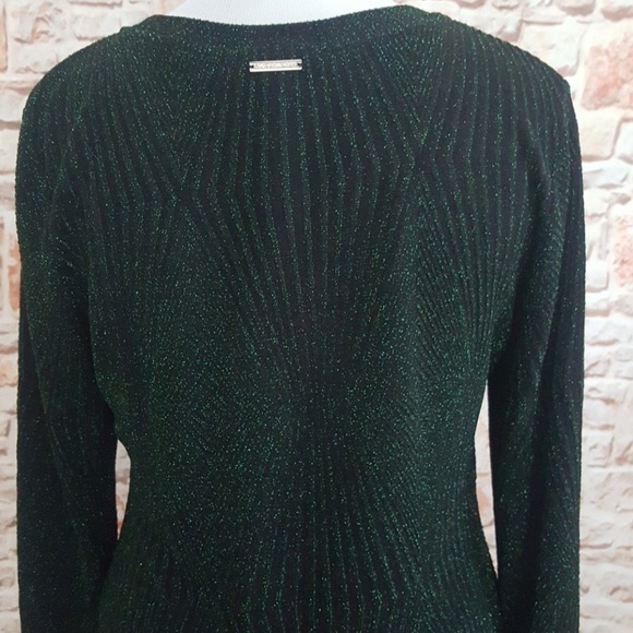 New Michael Kors Metallic Bodycon Dress - Picture 5 of 8